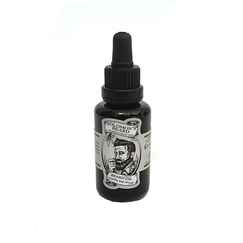 Solomon - Baardolie - Houtachtige vanille - 30 ml