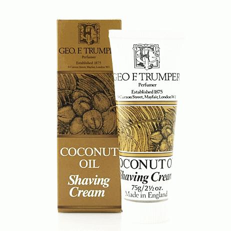 Trumper - Coconut oil - Shaving cream tube - 75g