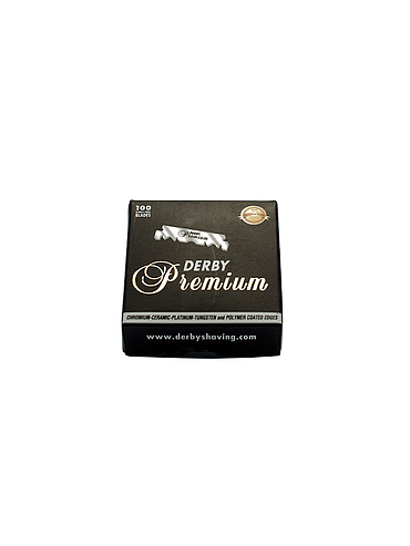 Derby - Zwart Premium - Halve bladen voor Shavettes