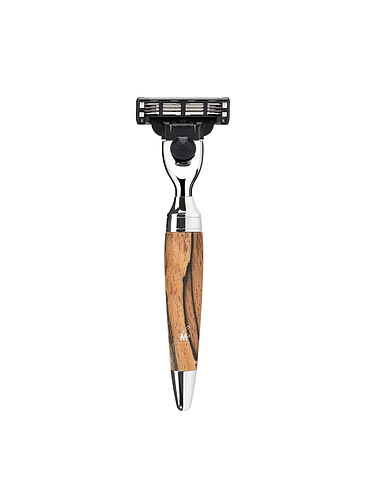 Muehle - Stylo - Beech - Mach 3 Multi-blade razor