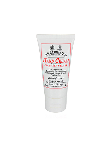 D.R. Harris - Komkommer en rozen Handcrème - 50ml