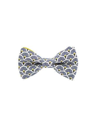 Jaggs - Nœud papillon Japonais "Grands Éventails" - Bleu