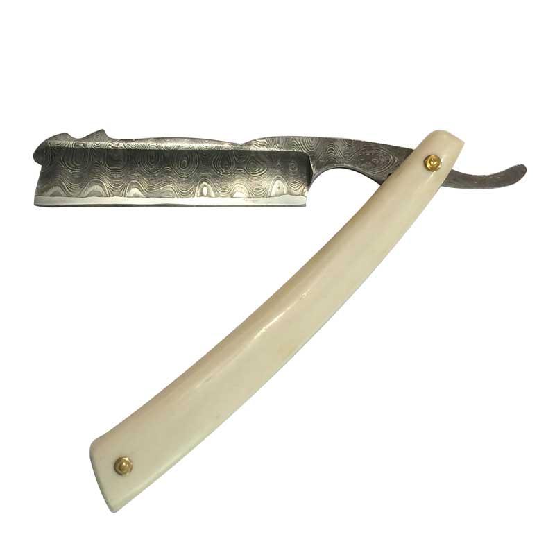 Gentleman - 7/8 Damascus Steel - Bone