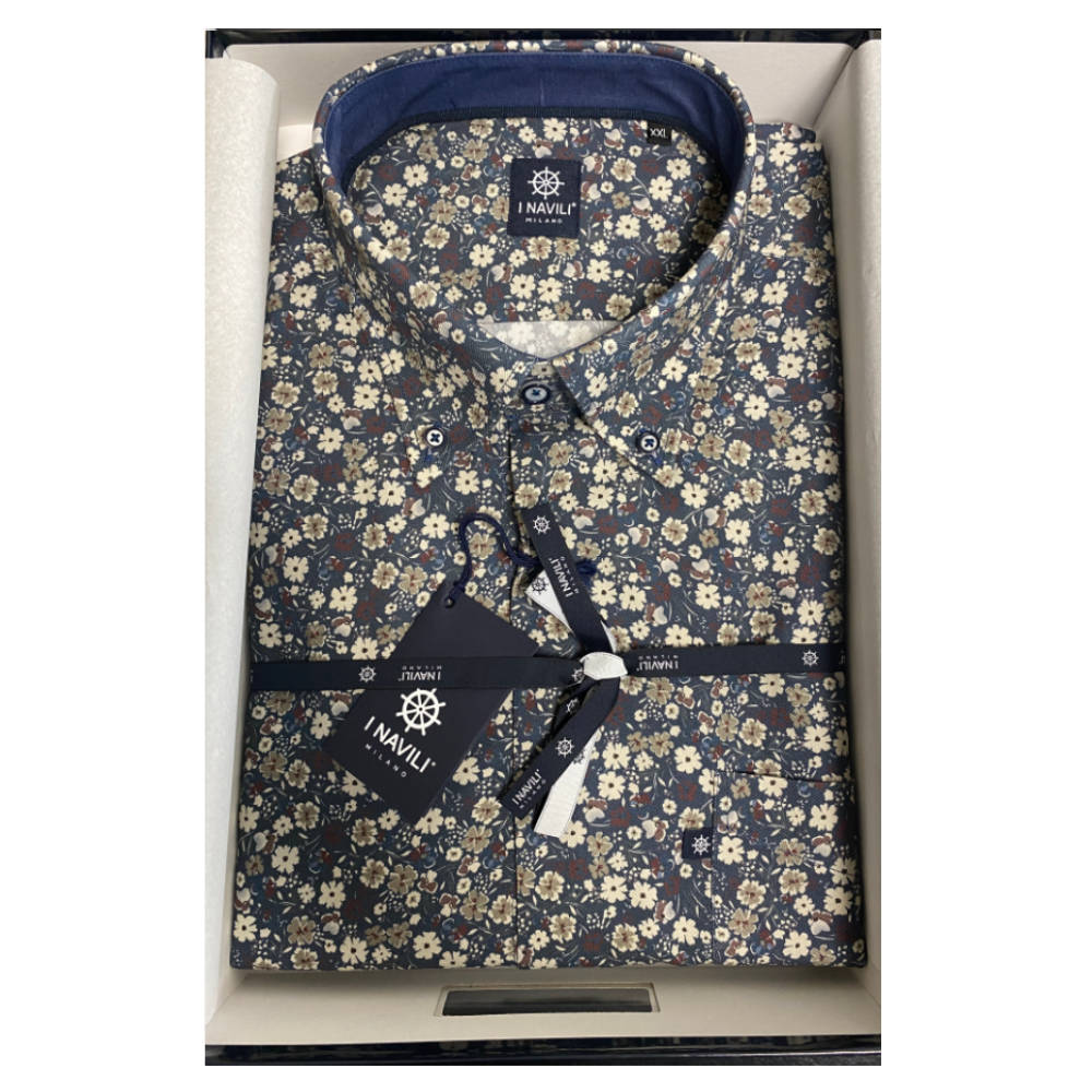 Navili - Blue Lampedusa Hirt - 3XL