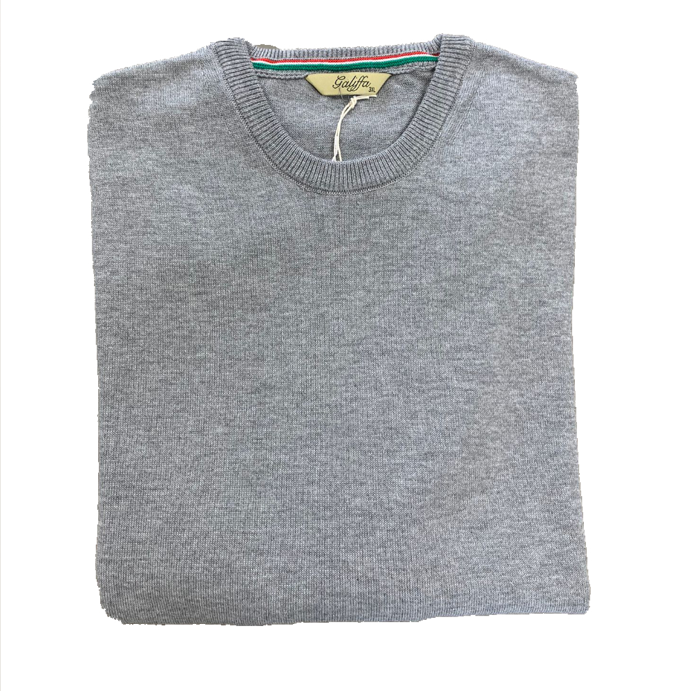 Galiffa - Grijs Springer - Ronde hals - 2XL