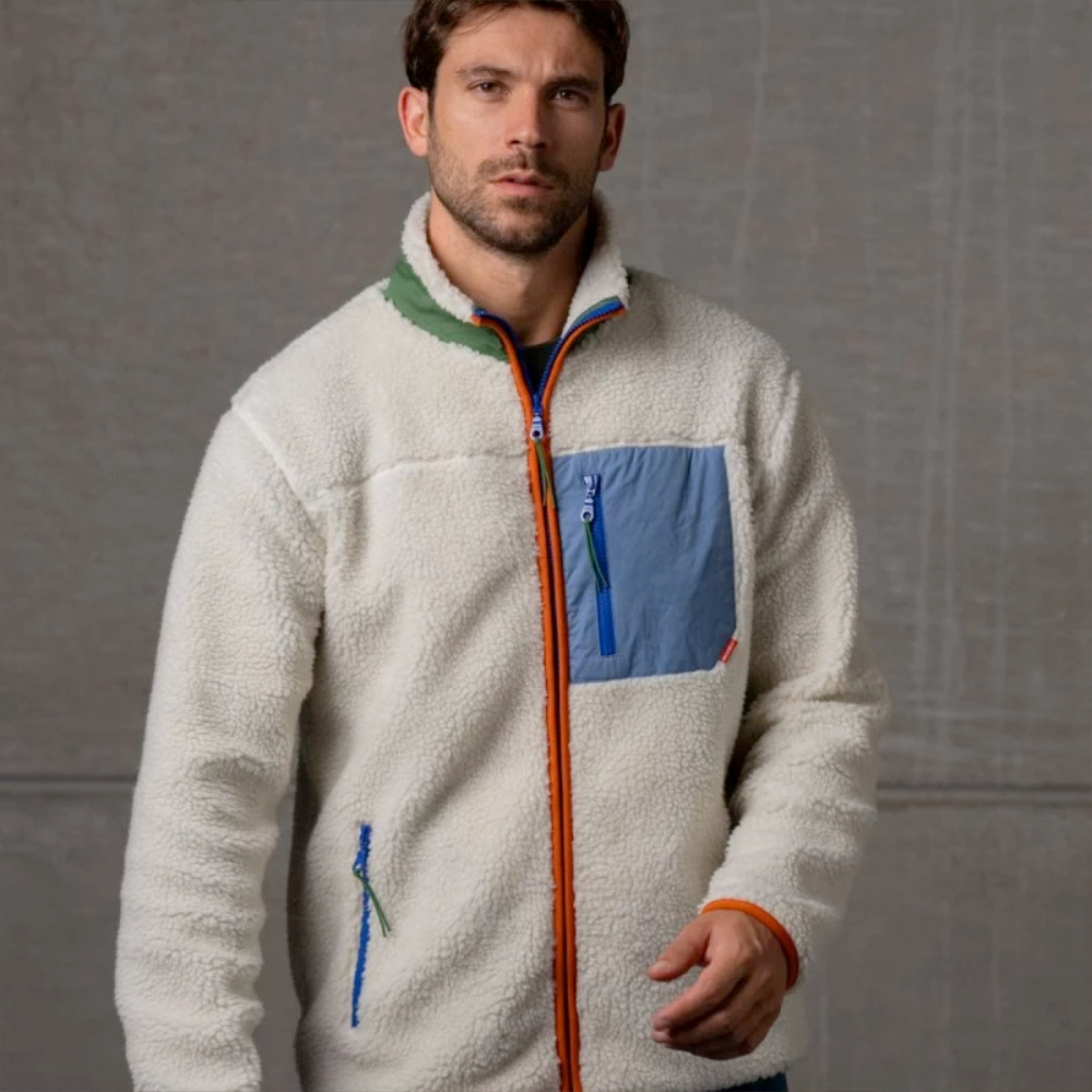BillyBelt - Sherpa Jacket - Ivoire - L