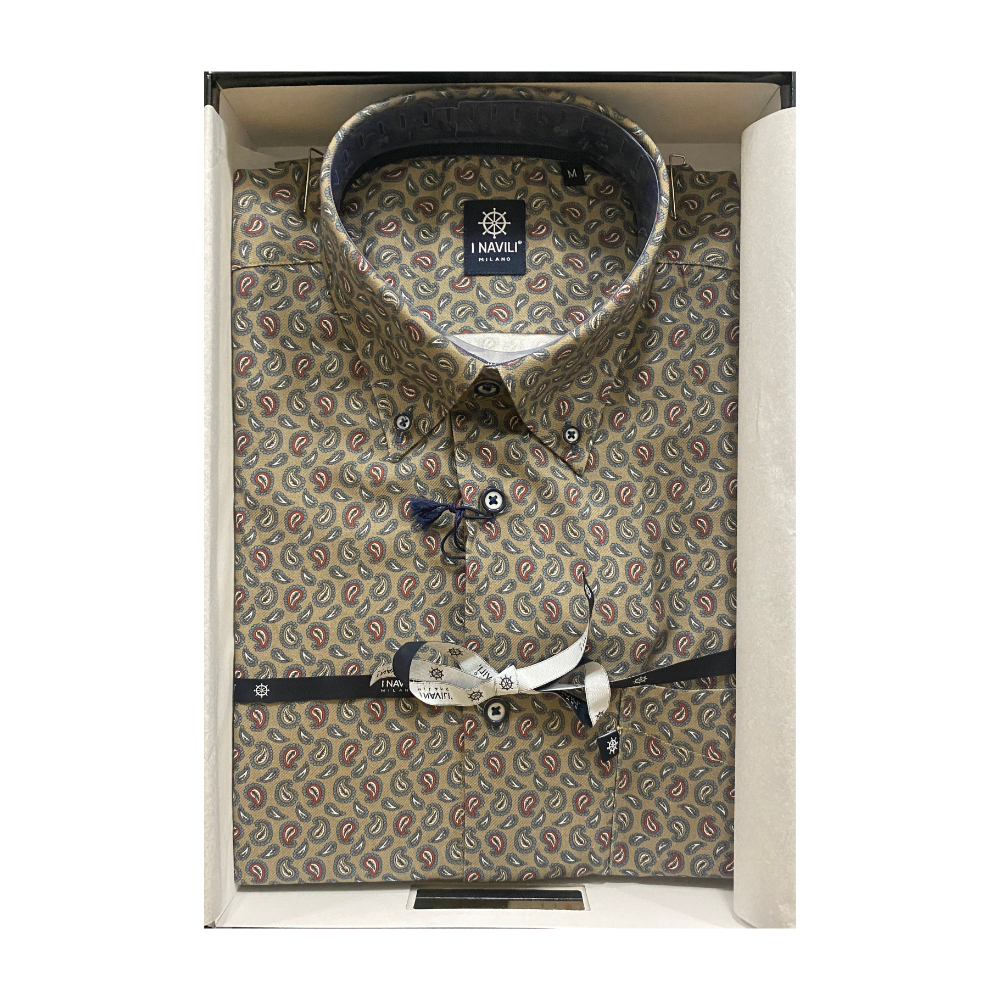 Navili - Bruin Gorgona Hemd - 2XL
