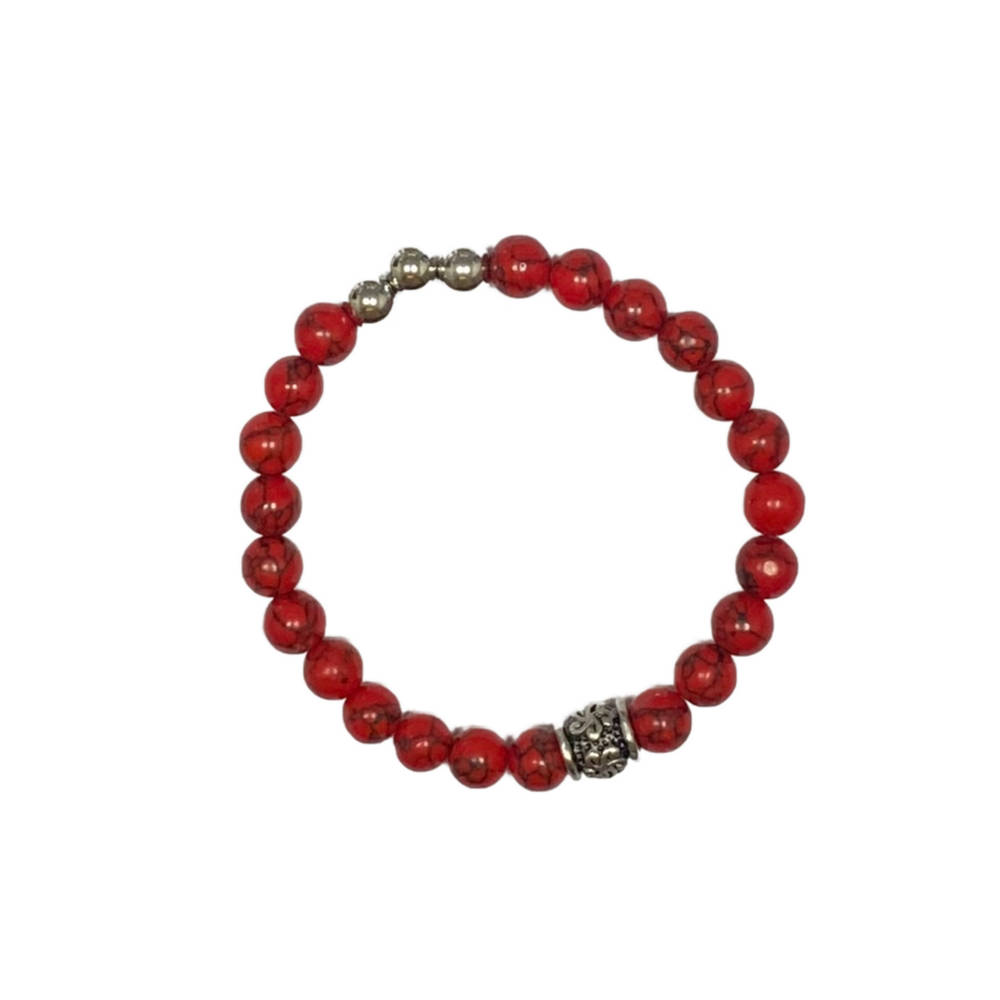 Willems - Fantasie armband - Steen en staal