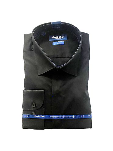 Ornella - Zwart Hemd - 5XL