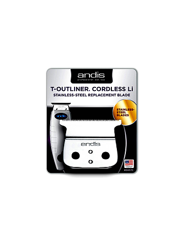 Andis -  T-Outliner Cordless Blade STAINLESS STEEL
