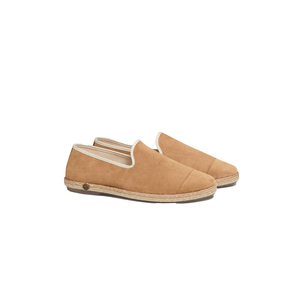 Angarde - Camel leather espadrille - 42
