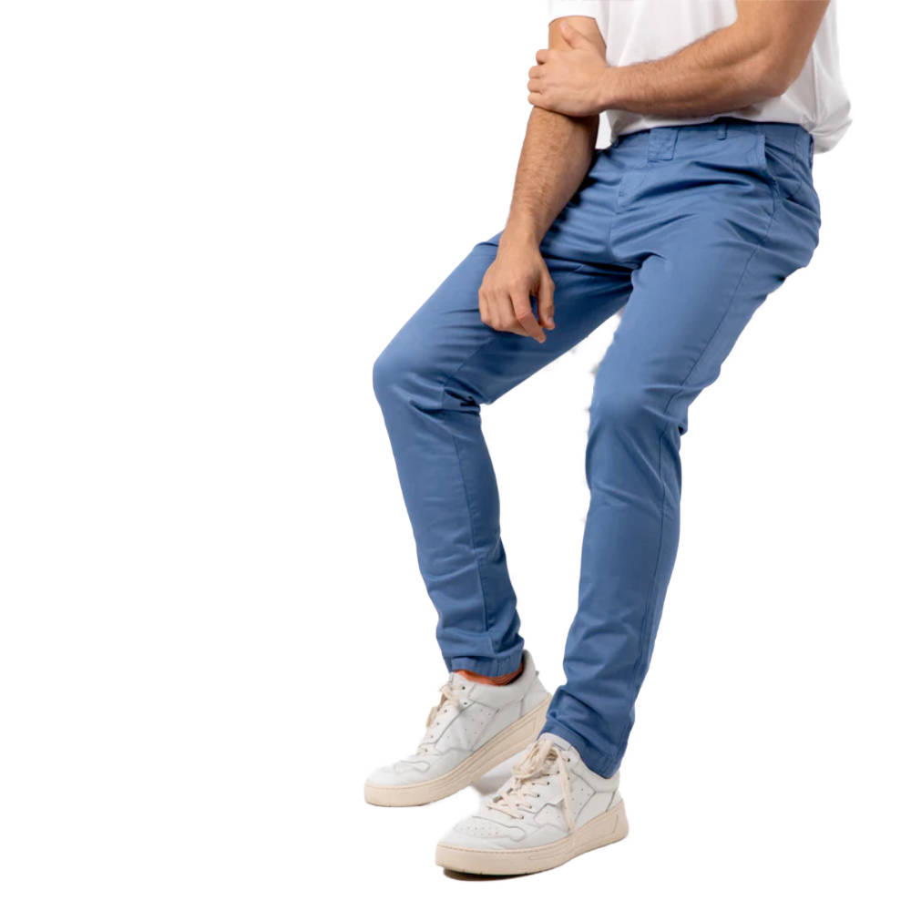 BillyBelt - Bleu glacier Chino Broek - 38