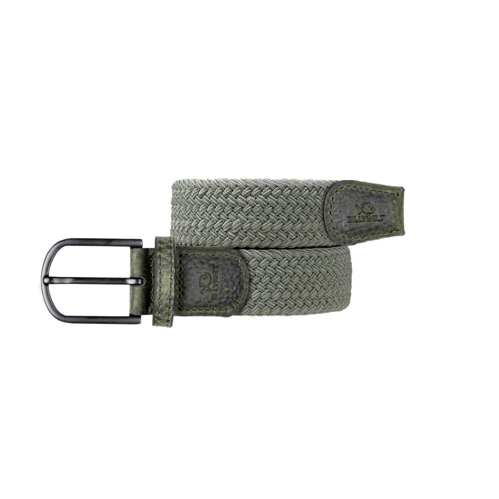 Billybelt - Ceinture tressée élastique - Dark forest - Taille 1
