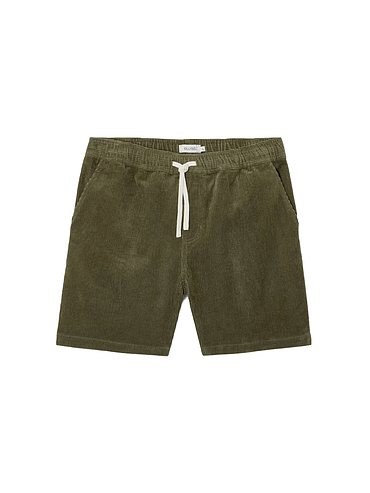 BillyBelt - Beach horizon Fluwelen strandshort - Kaki - Maat M