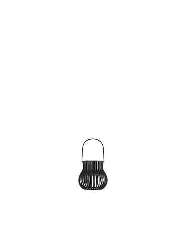 Uyuni - Upside Down Lantern - Small Black