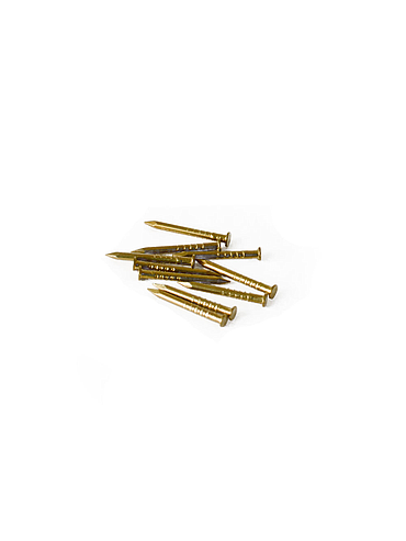 Messing nagel voor scheermesjes 1,8 x 20 mm - 10 st