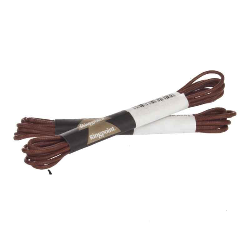 RingPoint - Fijne ronde veters - Cognac (75cm)