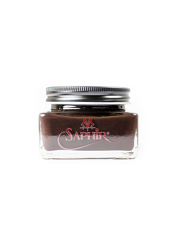 Saphir - Cream Shoe Polish - 75ml - Dark Brown